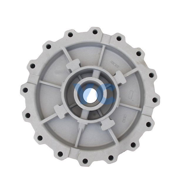 Pumpendeckelguss aus Edelstahl